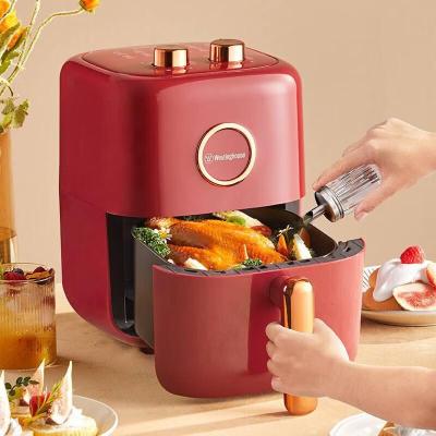 西屋不用翻面家用3L黄金容量空气炸锅智能精准控温多功能低油轻脂煎炸锅 WAF-A386 3L