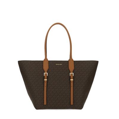 Michael Kors女士简约百搭PVC材质斜挎包大容量日常通勤手提单肩包