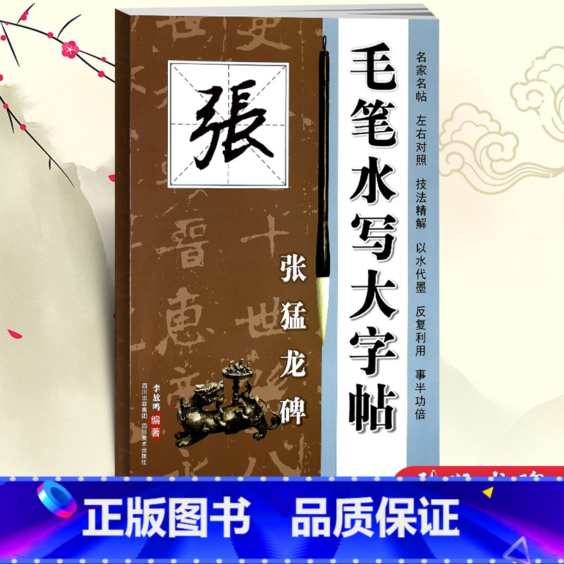 [正版]毛笔水写大字帖 张猛龙碑 毛笔书法字帖 新手描红临摹川美