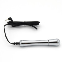 乐乐窝 情趣阴经环马眼尿道刺激电击肛塞夹乳贴按摩棒 配件:淑女按摩棒