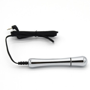 乐乐窝 情趣阴经环马眼尿道刺激电击肛塞夹乳贴按摩棒 配件:淑女按摩棒