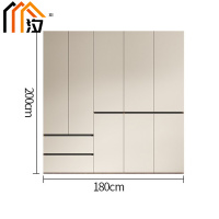 汐 木质衣柜 五门 台