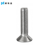 新凯益 304不锈钢十字平头螺丝沉头螺丝钉小机螺钉 M4*80[10只] 袋