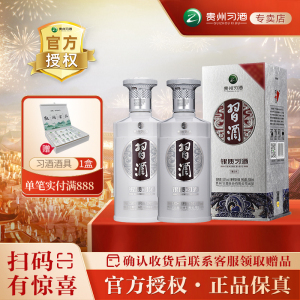 习酒 (第三代)银质 500ml*2 双瓶 补贴(礼品袋随机发货不接受指定)