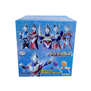 不二家奥特曼棒棒糖盒装280g(28支)葡萄香橙味结婚喜糖休闲零食品