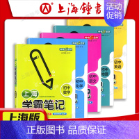 [5册套装]语数英物化 初中通用 [正版]初中学霸笔记 语文+数学+英语+物理+化学全5册 初中生六七八九年级初三中考总
