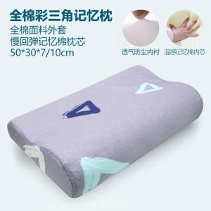 美帮汇记忆枕枕头成人男女学生宿舍单人床枕头枕芯单只装一对拍2