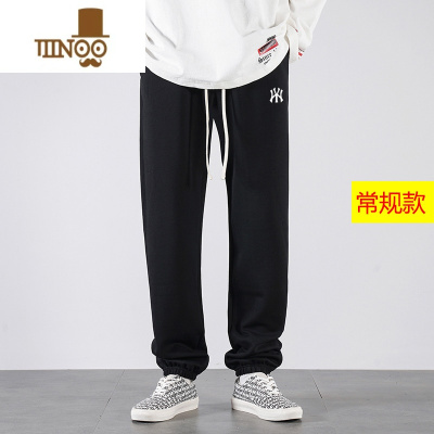 YANXU加长版裤子男潮牌运动裤高个子120cm休闲长裤男生束脚夏季185卫裤