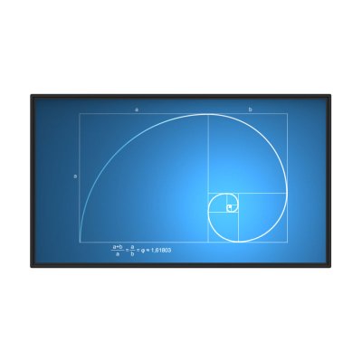 和掌厅CT-BG49 49英寸横竖屏壁挂广告机爱家展区演示触摸屏 分辨率3840*2160