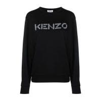 高田贤三(Kenzo)纯棉logo印花卫衣女运动百搭套头衫休闲潮流overs