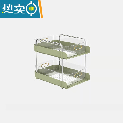 敬平化妆品收纳车多层落地卧室可移动零食架子床边收纳架