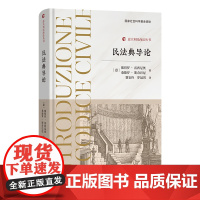 4月新书 民法典导论 意大利民商法丛书 [意]彼得罗·雷西尼奥 [意]桑德罗·斯奇巴尼 著 费安玲 罗冠男 译 商务印书