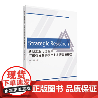 新型工业化进程中广东省民营科技产业发展战略研究