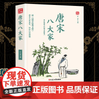 唐宋八大家精选版原文译析初中生高中生国学经典小说书籍经典历史故事名人传