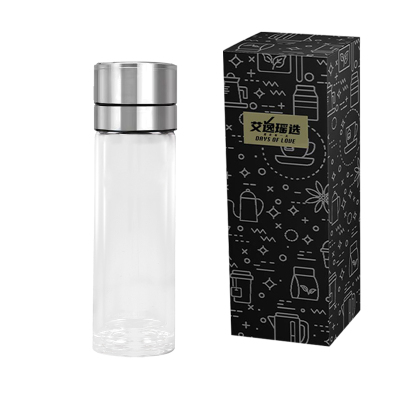 艾逸瑶选 臻尚双层玻璃杯380ML CJ-21117