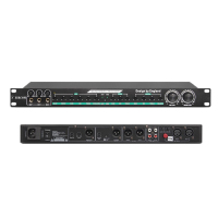 XIRCOM(捷讯)XC-EK3前级效果器(黑色)前级效果器ktv混响音频处理器会议室、卡拉ok话筒防啸叫器