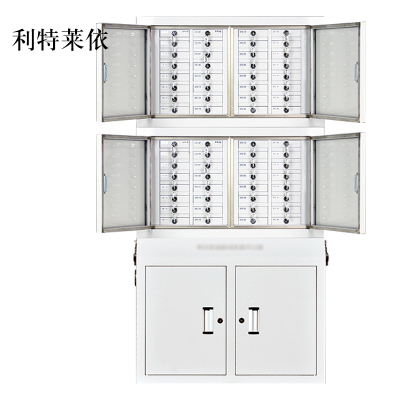 利特莱依手机信号考场会议室专用手机柜电子产品存放柜寄存柜带锁组合款64格300*776*1550