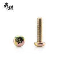 蔚期 GB818彩锌十字槽盘头螺钉 M3*20 个