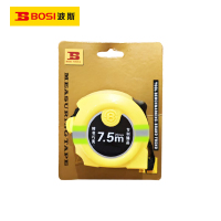 波斯(BOSI) 荧光系列钢卷尺 7.5×25mm公制 支