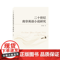 二十世纪南非英语小说研究