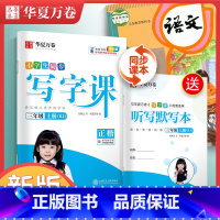 [全彩版]三 上(配听写默写本) [正版]字帖写字课一二三四五六年级上册下册 下上语文英语同步练字帖一年级字帖练字小学生