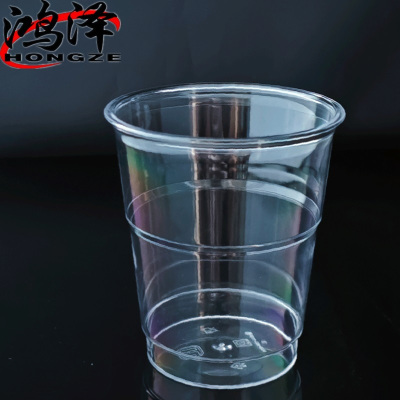 鸿泽一次性航空水晶杯 230毫升1000个/箱透明1箱