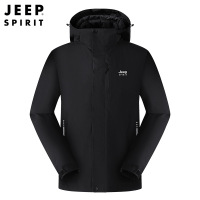 JEEPspirit秋冬羽绒服男鸭绒保暖外套中长款加厚户外男士外套