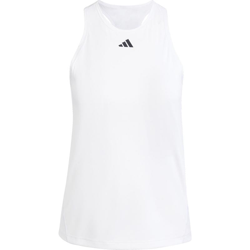 Adidas女士网球背心修身透气运动T恤快干弹力设计轻松挥洒自如