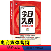 [正版]今头条运营全攻略 优质内容用户倍增流量变现 9大主题方向+100多个成功案例+200多个实战技巧 新电商运营自