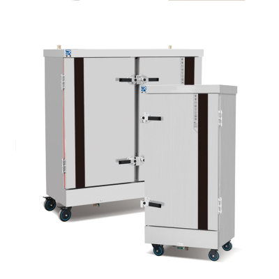 瑞宇牌12盘豪华无指纹电热蒸饭车/720*640*1550mm/380v12kw