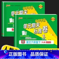 数学 (北师版) 六年级下 [正版]2023PASS绿卡小学学霸单元期末标准卷六年级下册语文人教版数学RJ北师版小学生同