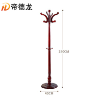 帝德龙实木衣帽架挂衣架M01 400*400*1800mm