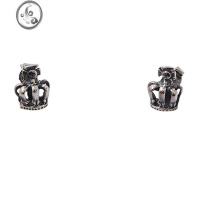 JiMi无性别设计感男女流行极简大气百搭早春皇冠耳钉情人节礼物