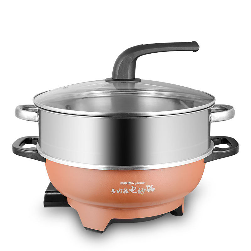 荣事达(royalstar)电用炒菜炒锅火锅锅煮饭一体锅家用多功能煎煮电热