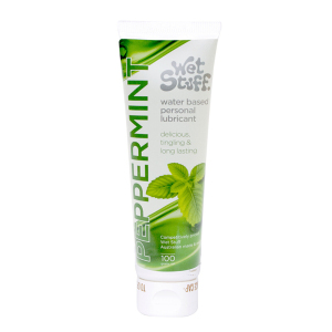 wet stuff 快感液人体润滑液成人用品女用男用水溶性可舔口爱 大瓶进口润滑油夫妻房事情趣 [冰感]清凉薄荷100g