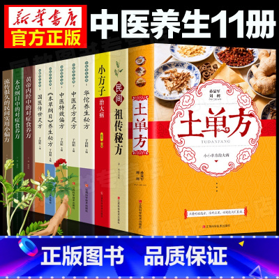 土单方系列 11册 [正版]全套21册 中医传世经典养生系列土单方祖传秘方名老中医实用中医小方人体经络中医方剂药膳汤膳粥