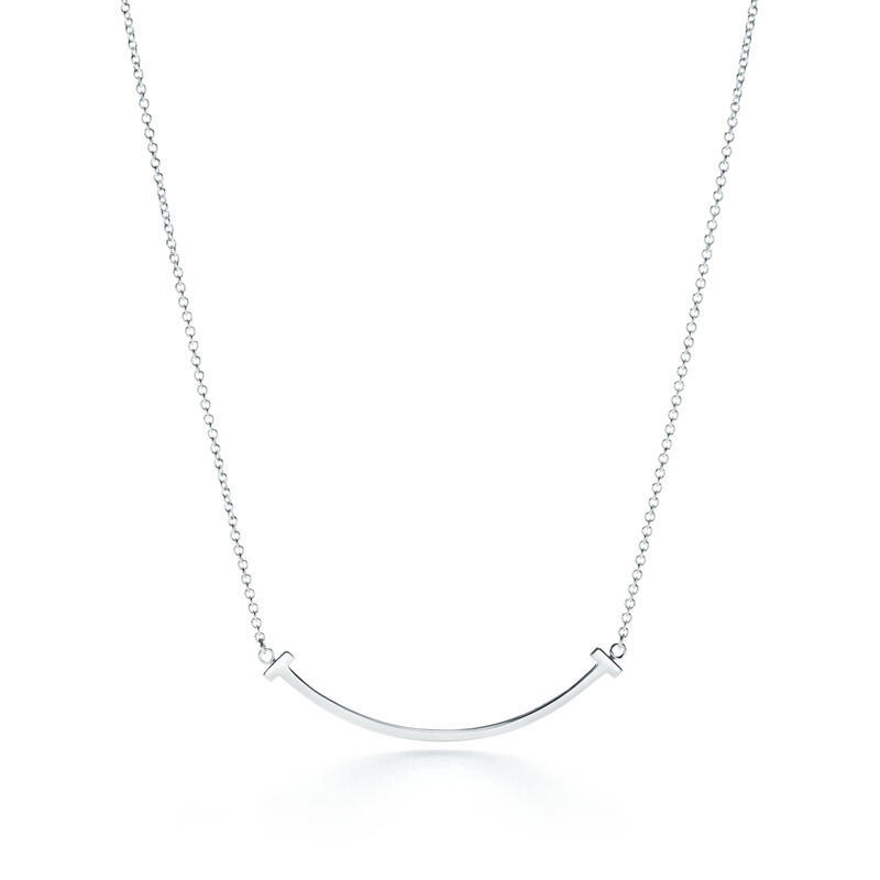 蒂芙尼 微笑925银项链