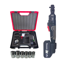 联岚锂电电动棘轮扳手直角电动扳手3/8"四方轴21V/5.0AH一电一充套