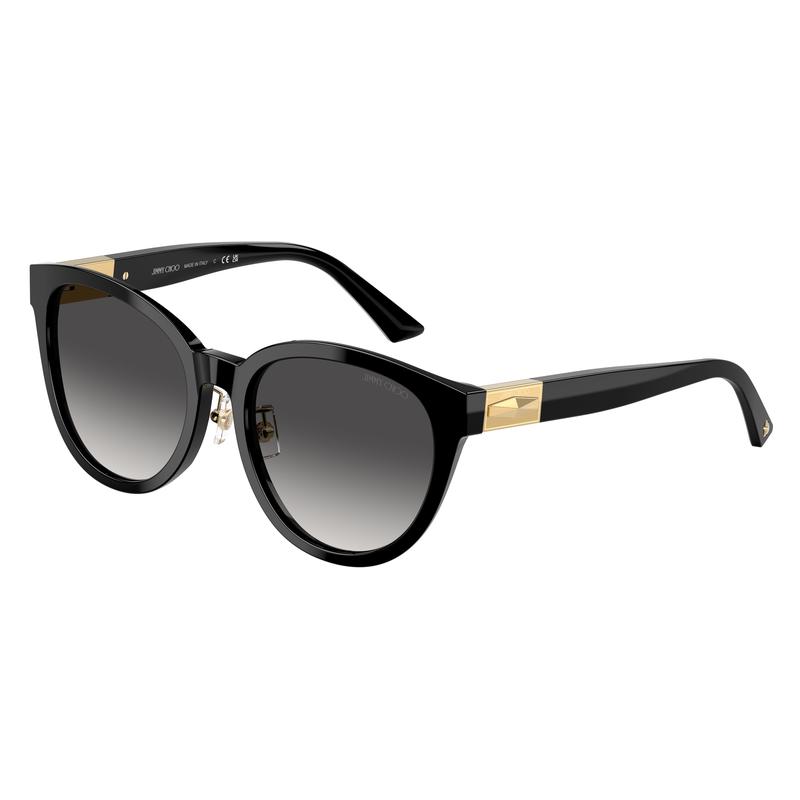 Jimmy Choo周仰杰女士优雅风板材全框渐变棕太阳镜