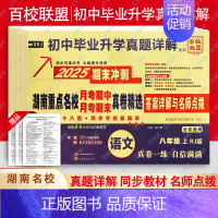 数学❤️人教版 八年级下 [正版]2025版 湖南重点名校月考期中期末冲刺真卷精选 初中7七8八年级上下册数学湘教版 初