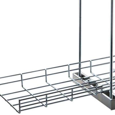 中锦科技 网络桥架 开放式弱电综合布线槽 [304不锈钢]150×50×4mm(宽×高×丝径)米