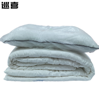 巡喜 单人棉花被褥枕芯三件套 150X200cm (套)