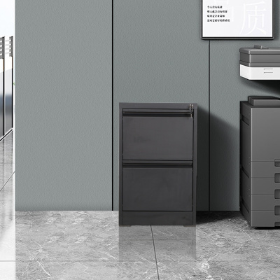 臻远 ZY-KLG-01 卡箱挂劳柜 二斗鹅颈黑色 460*620*731