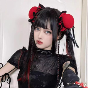 中华娘旗袍情趣内衣围裙纯仆装两件套女仆日系复古裙短裙273