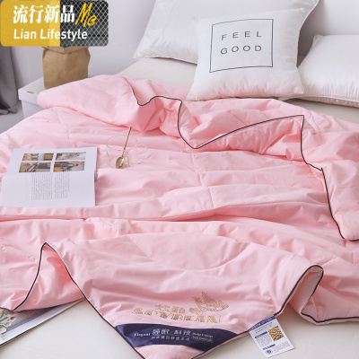 大豆纤维夏凉被春秋被子春夏单双人200*230cm空调被 三维工匠