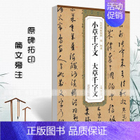 [正版]满2件减2元唐怀素小草千字文大草千字文历代碑帖精粹薛元明主编 草书毛笔字帖碑帖作品唐代名家书法临摹练字帖安徽美术
