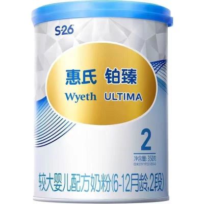 惠氏铂臻较大婴儿配方奶粉2段350g