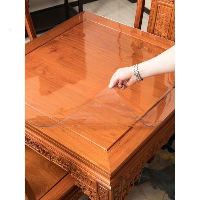 家柏饰(CORATED)透明桌垫八仙桌桌布防水防烫防油免洗大小四方桌子垫子正方形家用