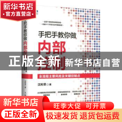 正版 手把手教你做内部控制(全流程主要风险及关键控制点) 沈彬荣