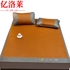 亿洛莱 艾草凉席 90*200cm 套